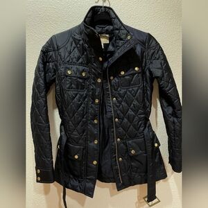 Black Quilted Women's Jacket